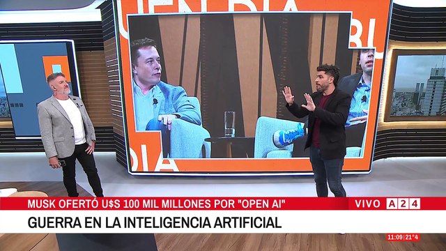 🔴 GUERRA IA: Elon Musk ofrece usd 100 mil millones para recomprar OpenAI, pero es rechazado por Sam Altman