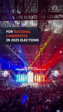 Marcos’ 2025 Senate bets kick off polls with show of force in bailiwick