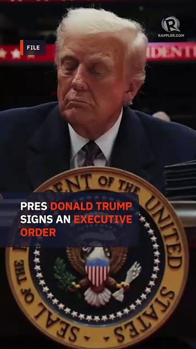 Trump signs executive order on plastic drinking straws