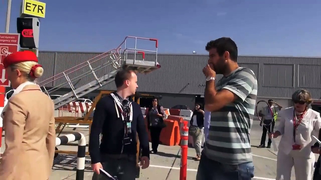 Juan Martin del Potro and Tomas Berdych enjoy a sampling of luxury in Dubai