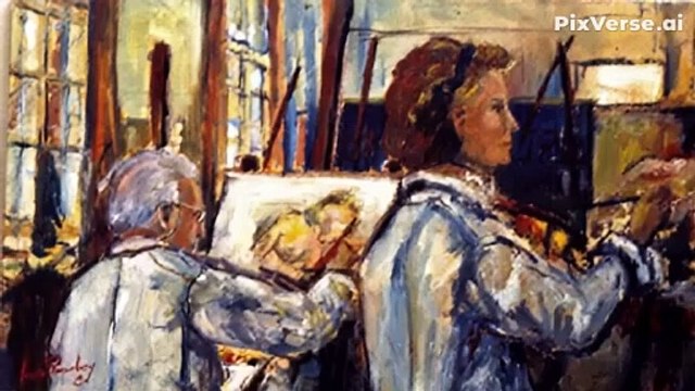 atelier de peinture cours de peinture Christian Sauvé