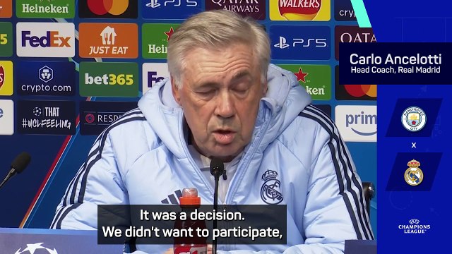 Ancelotti defends Real's Ballon d'Or boycott