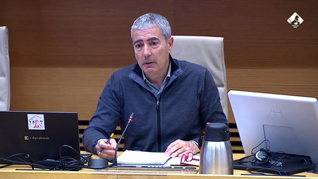 Joan Pau Miquel (BPA) a la comissió de l'Operació Catalunya