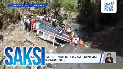 51 patay matapos mahulog sa bangin ang sinasakyang bus | Saksi