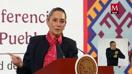 Sheinbaum y una reportera protagonizan su primer momento de tensión: "Te conmino"