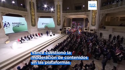 J.D. Vance critica el enfoque europeo de excesiva regulación en la cumbre sobre IA