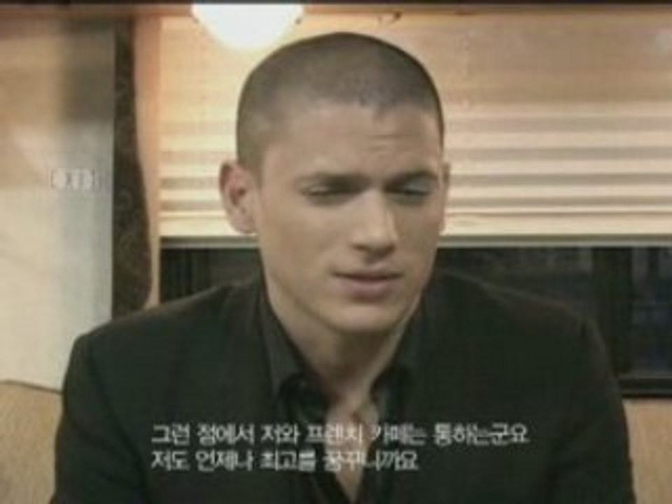 Wentworth Miller - French Cafè + Making of  HQ Version