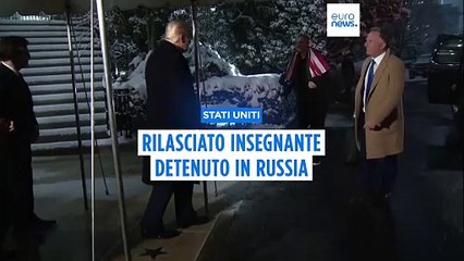 Russia, rilasciato l'insegnante americano detenuto dal 2021, Trump: accordo con Mosca ragionevole