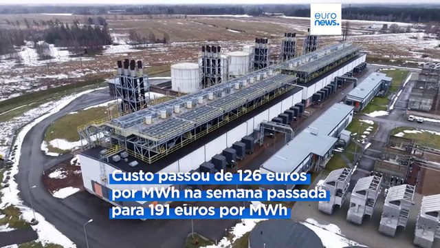 Preços da eletricidade sobem na Estónia após corte com a rede elétrica russa