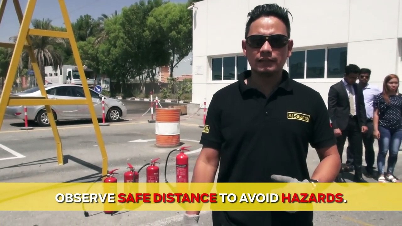 Do you know what to do if a fire erupts?