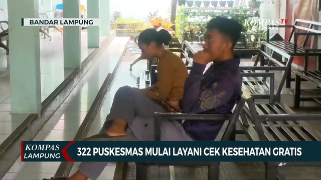322 Puskesmas di Lampung Mulai Layani Cek Kesehatan Gratis