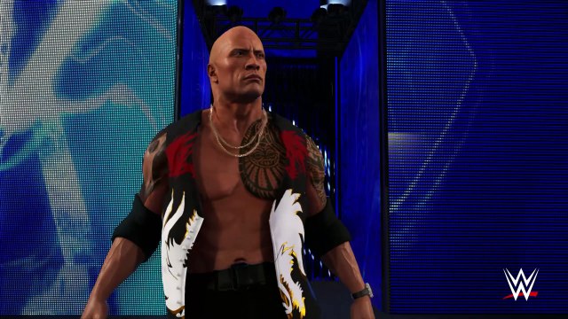 WWE 2K24 - The Rock vs. Bobby Lashley - No Holds Barred Match at Raw - PS5