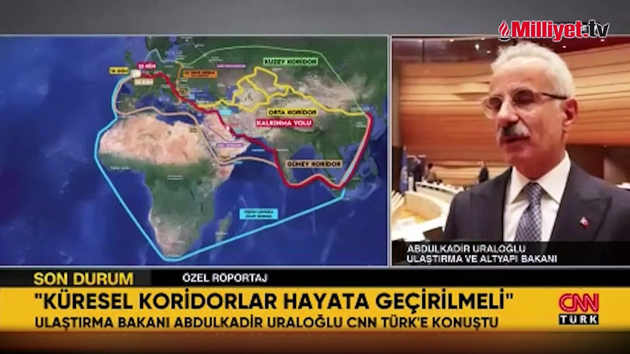Kalkınma Yolu Projesi neden önemli? Bakan Uraoğlu CNN Türk'te anlattı
