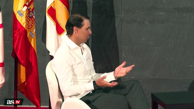 Declaraciones Rafa Nadal en el homenaje COE