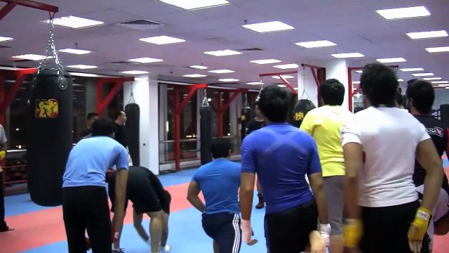 Fighting fit with kickboxing