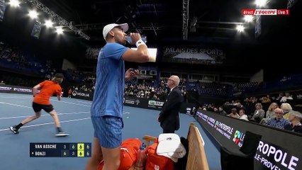van Assche s'offre Bonzi à l'usure - Tennis - Open 13 Provence