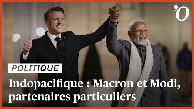 Indopacifique: Macron et Modi, partenaires particuliers