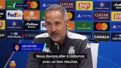 Monaco - Hütter : “Benfica est le favori”