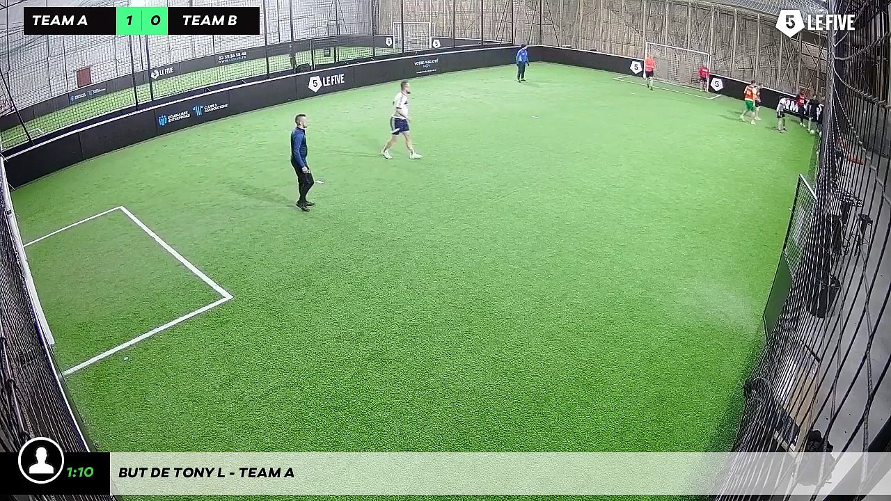 But de Tony L - Team A