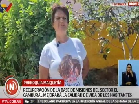 La Guaira | Cinco comunidades fueron beneficiadas con la recuperación de la Base de Misiones