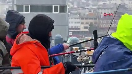 Soğuk hava bile onları durduramadı!