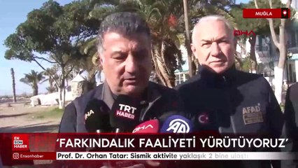 Orhan Tatar: Sismik aktivite yaklaşık 2 bine ulaştı