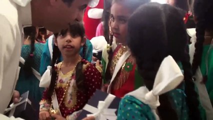 Pupils from Jumeirah School along with Red Crescent celebrate Hag Al Laila