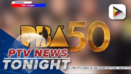 PBA unveils 50th anniversary logo