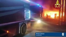 Incendio all'Inalca, una residente: 