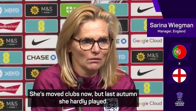 Wiegman breaks silence on Kelly's England future following squad omission