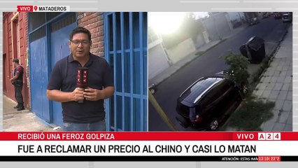 🚨  MATADEROS: RECLAMÓ UN PRECIO AL CHINO Y CASI LO MATAN CON UNA KATANA