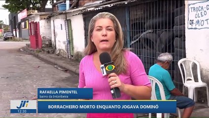 Borracheiro morto enquanto jogava dominó