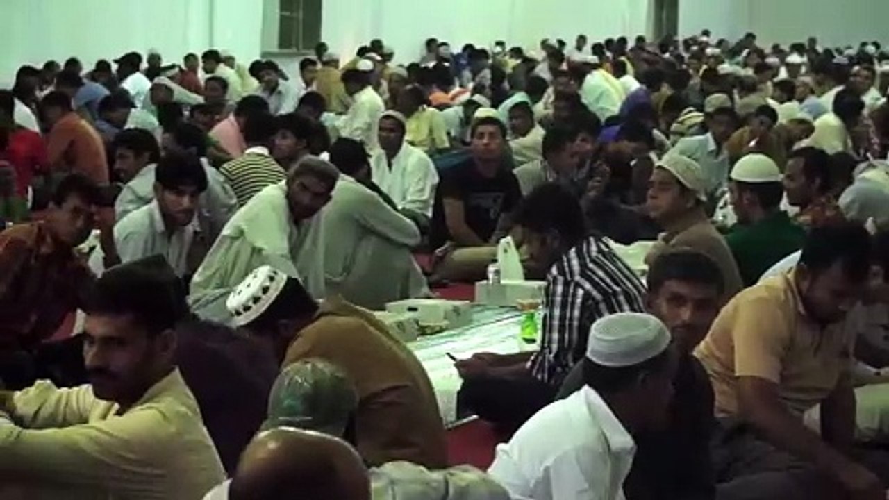 Iftar at Shaikh Zayed Grand Mosque in Abu Dhabi