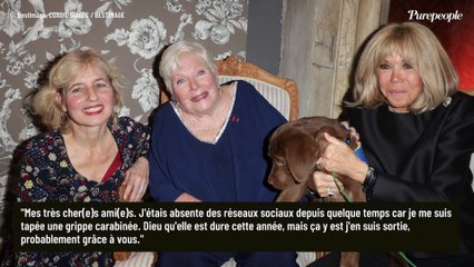 Line Renaud de retour après plusieurs mois d'absence, "Je me suis tapée une..."