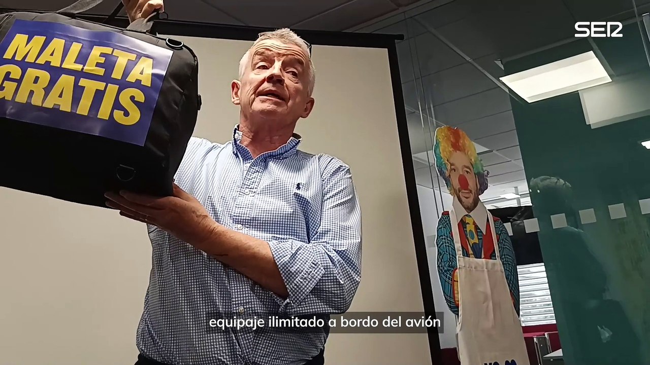 El CEO de Ryanair llama “payaso” al ministro Bustinduy