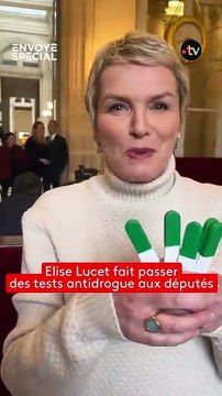 Elise Lucet annonce qu'elle va faire passer des tests antidrogue aux députés à l'Assemblée Nationale dans Envoyé Spéciale