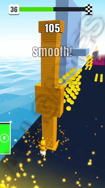 Stack Colors LVL 36 Gameplay FUN GAME #shorts #StackColors #fungames #viralvideo