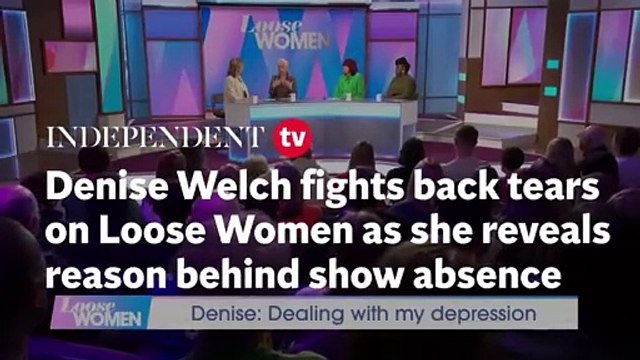 Denise Welch fights back tears on Loose Women as she reveals real reason behind extended show absence