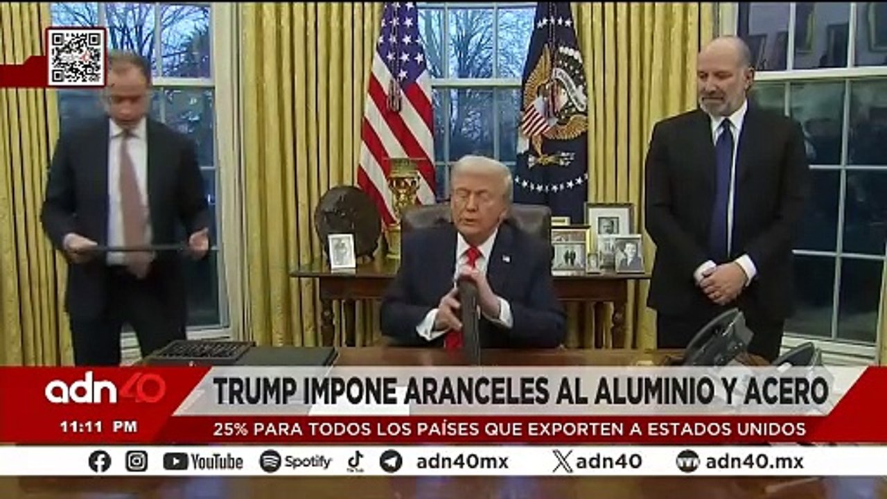 Nuevas órdenes ejecutivas de Estados Unidos, aranceles al acero y aluminio I Todo Personal