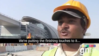Dubai Metro workers talk about the big launch