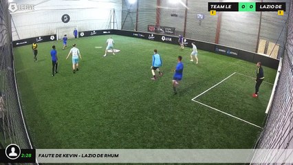 Faute de Kevin - Lazio De Rhum