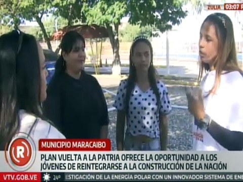 Jóvenes zulianos respaldan retorno de connacionales a través del Plan Vuelta a la Patria