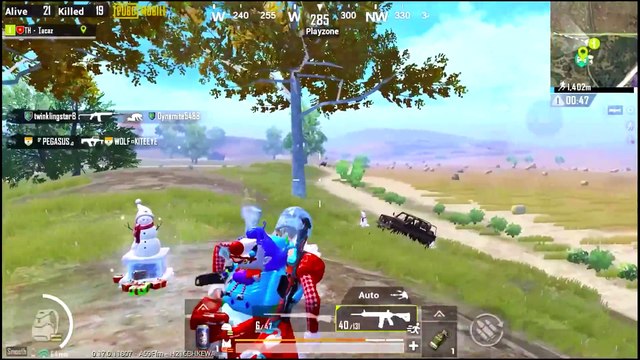 M24 Skills vs 4 Enemies have AWM + KAR98 _ TACAZ PUBG MOBILE