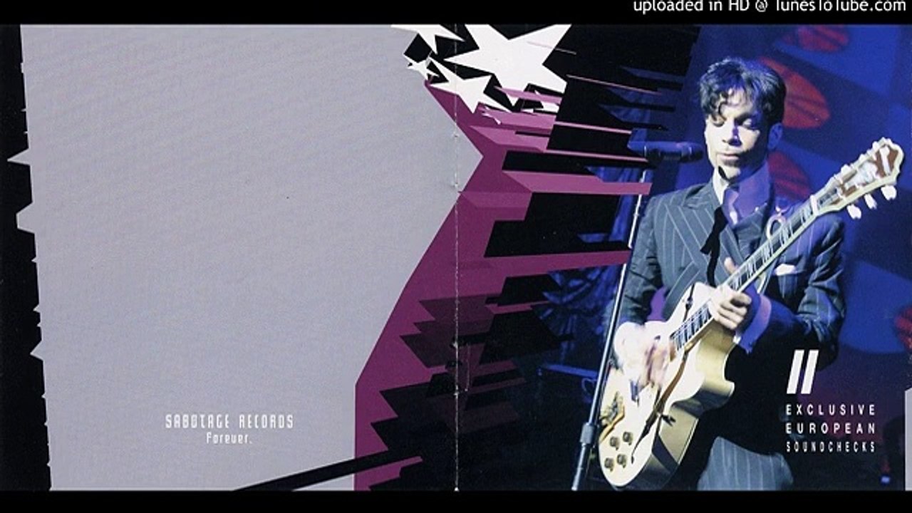 Prince DONT PLAY ME  Rotterdam soundcheck 2002 live