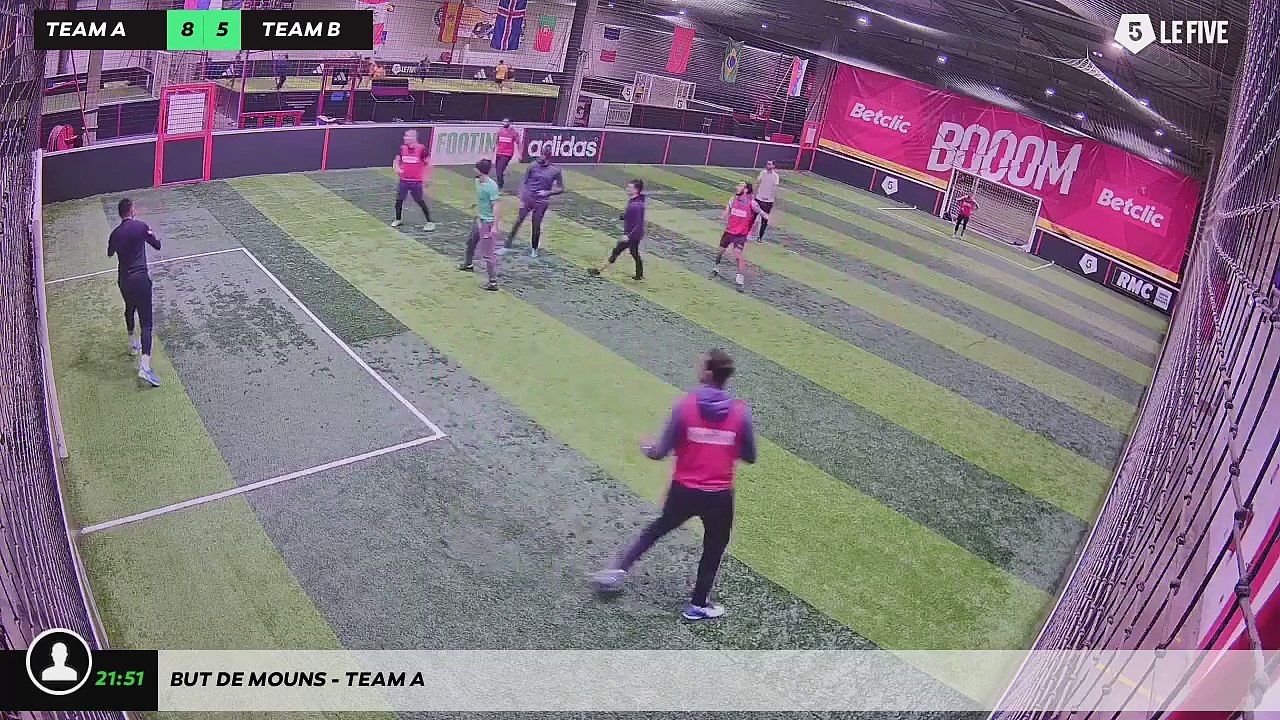 But de Mouns - Team A