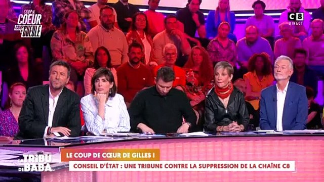 Cyril Hanouna évoque l'avenir de C8 et de TPMP . Capture vidéo C8.