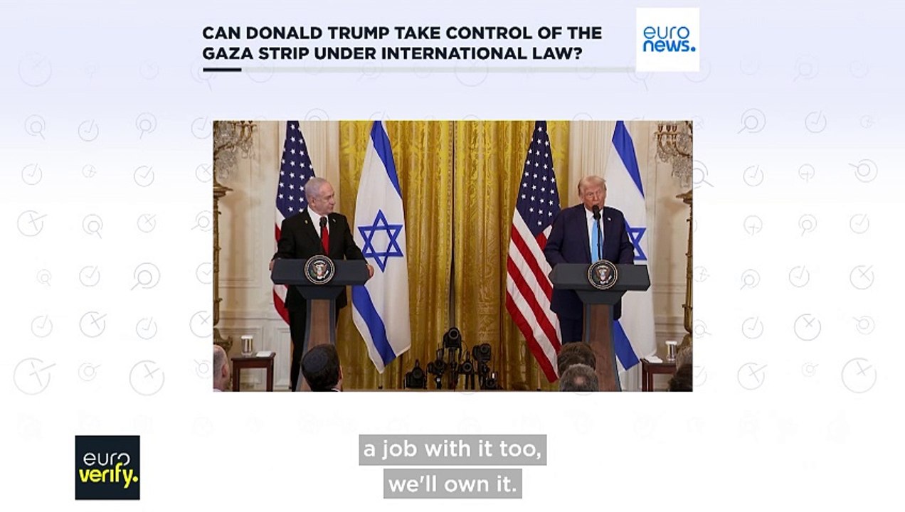 Does Donald Trump's Gaza takeover plan breach international law?