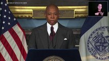 NYC Mayor Eric Adams Speaks After Trump DOJ Orders Prosecutors to Drop Charges Against Him