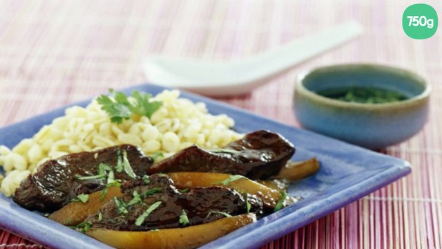 Aiguillettes de canard au miel