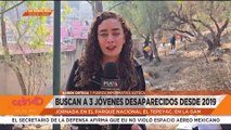Familiares buscan a 3 jóvenes desaparecidos desde 2019 en el Parque Nacional el Tepeyac